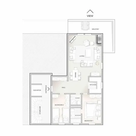 Cozy Place In Center 그슈타드